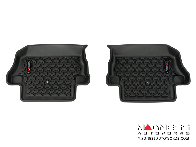 Jeep Wrangler JL Floor Liner - Rear - Black - 2 Door